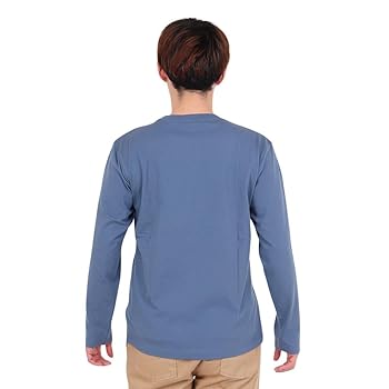 Amazon | [チャンピオン] ロングTシャツ 長袖 丸首 綿100